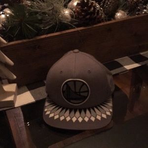 Golden state snap back hat